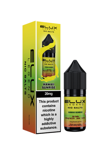 Elux NIC Hawai Sunrise E-Liquid UK - Buy Elux Nicotine Vape Juice Online